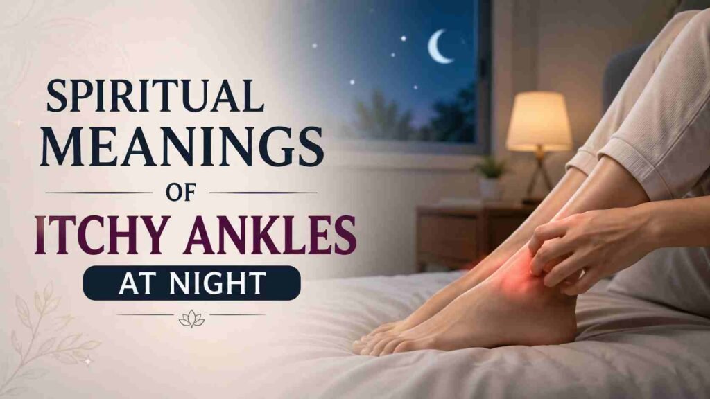 spiritual meanings of itchy ankles at night
