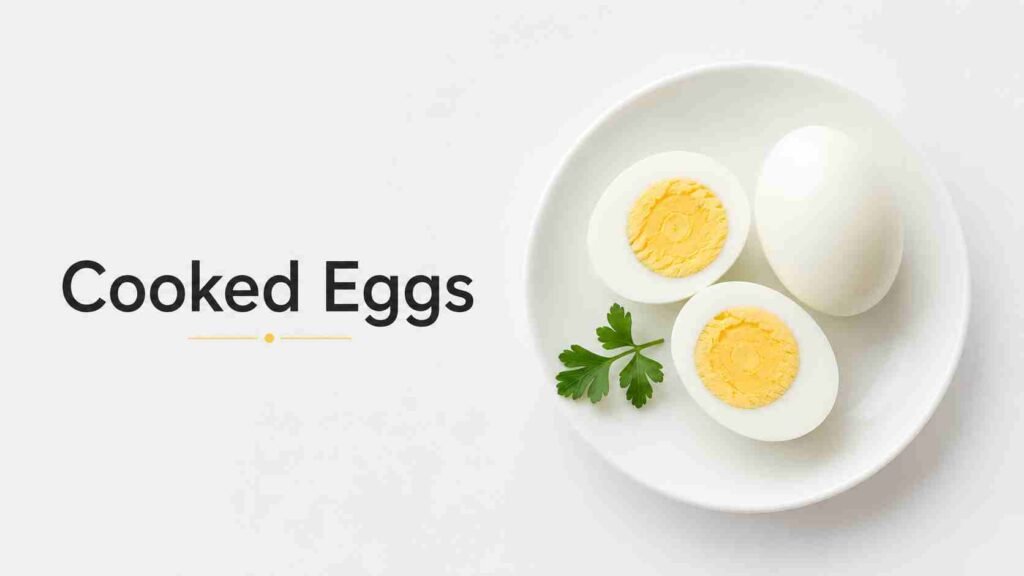 Cooked Eggs