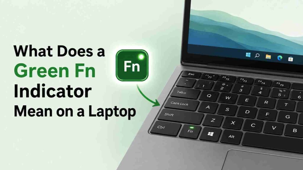 What Does a Green Fn Indicator Mean on a Laptop