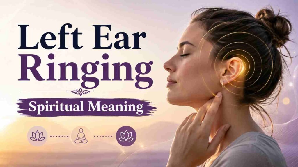 Left Ear Ringing Spiritual Meaning