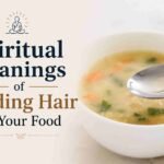 spiritual meanings of finding hair in your food