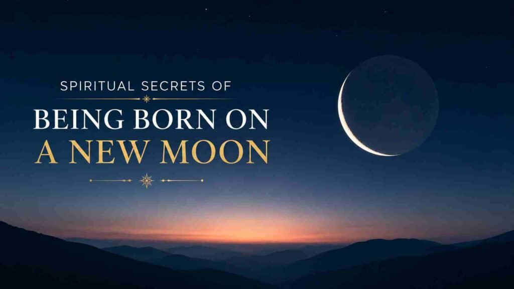 spiritual meaning of born on a new moon