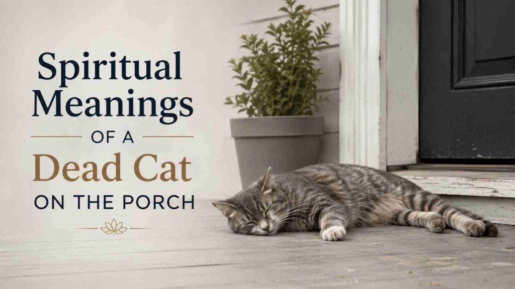 Spiritual Meanings of a Dead Cat on the Porch