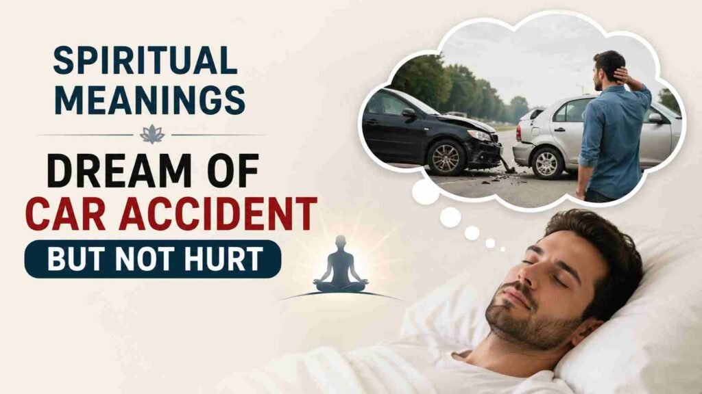 spiritual meanings dream of car accident but not hurt