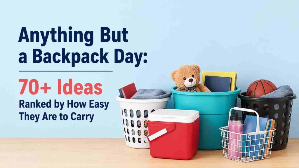 Anything But a Backpack Day