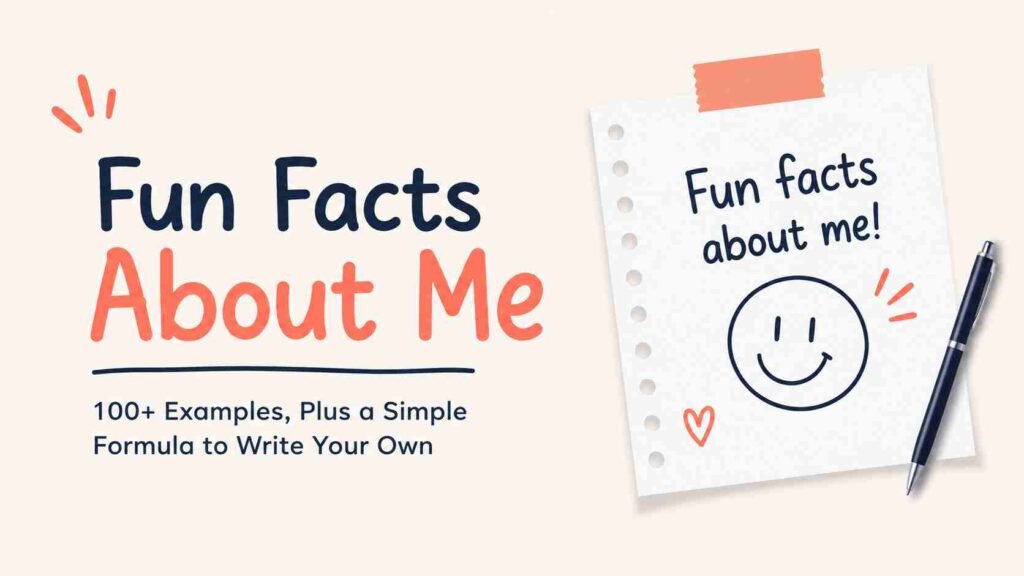 Fun Facts About Me