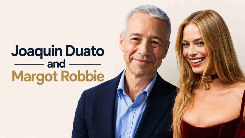 Joaquin Duato and Margot Robbie