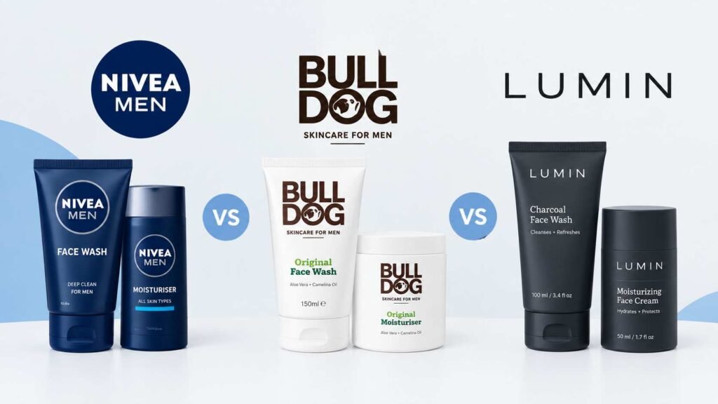 i am a genz man. how does the nivea men line stack up against bulldog or lumin?