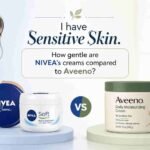 i have sensitive skin. how gentle are nivea’s creams compared to aveeno?