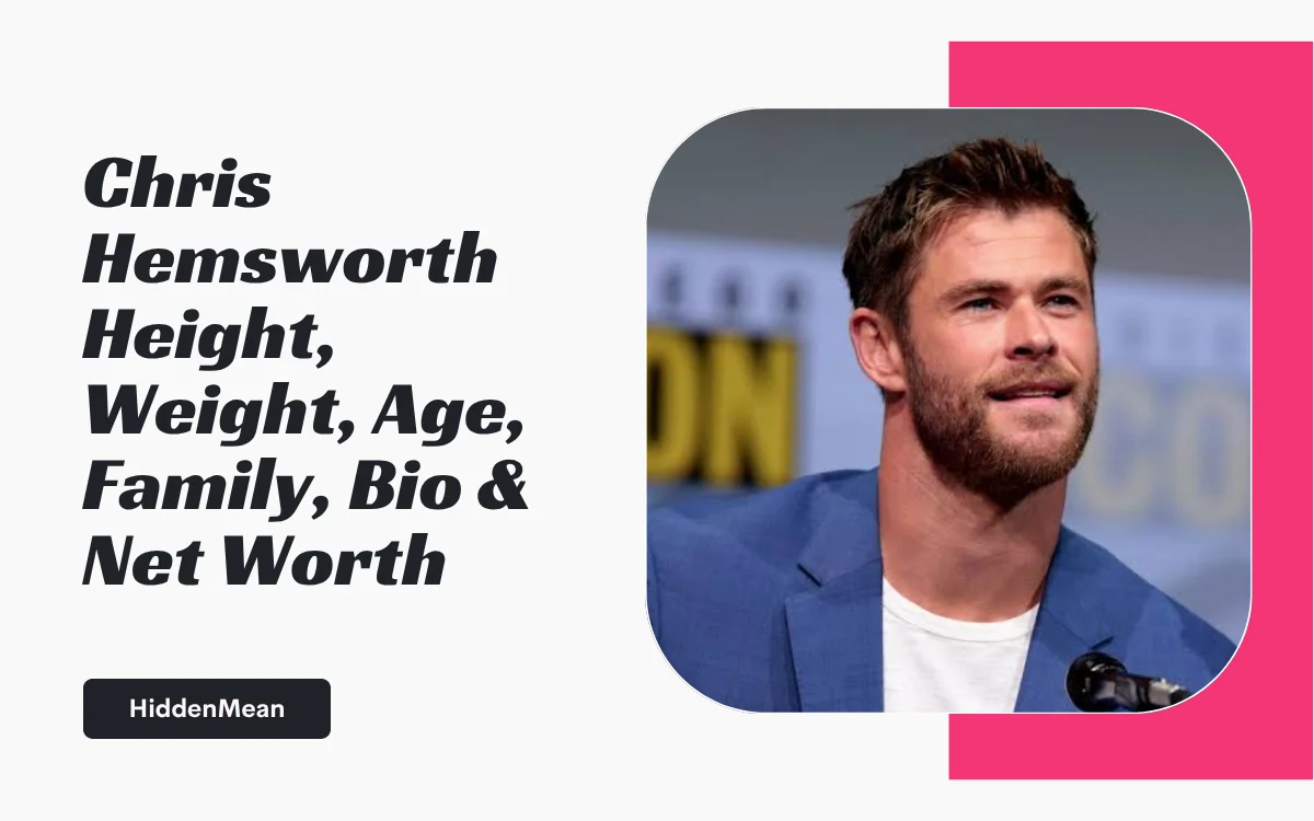 Chris Hemsworth Height