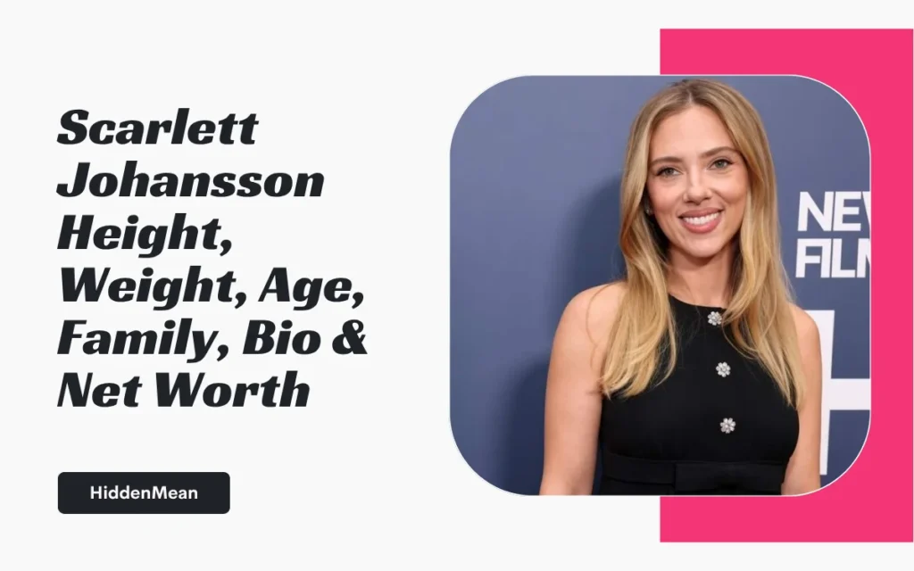 Scarlett Johansson Height